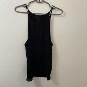Cotton on tank top black medium